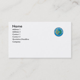 Texas State Seal Visitekaartje