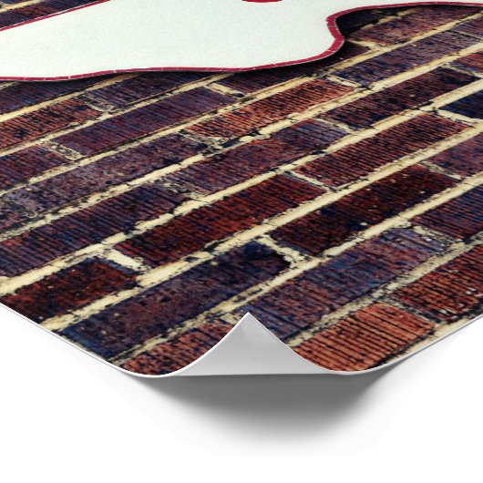 Texas State Shape Home Photographic Art Print (Hoek)