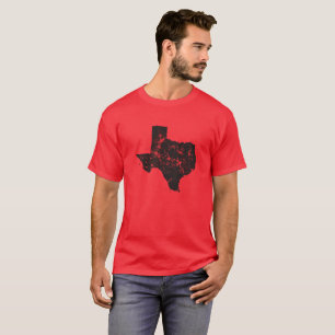  Texas State Silhouette T-shirt
