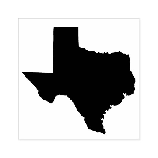 Texas State Solid Rubber Art Stamp Rubberstempel (Afrduk)