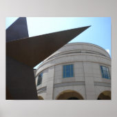 Texas State Star & Texas State Museum Poster (Voorkant)
