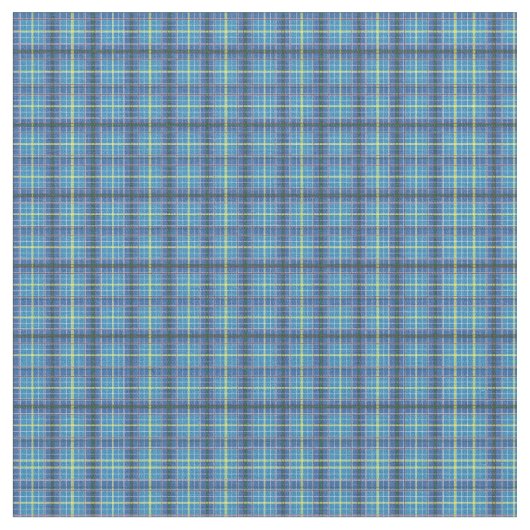 Texas State Tartan Stof (Close Up)