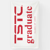 Texas State Technical College Afstuderen Spandoek (Verticaal)