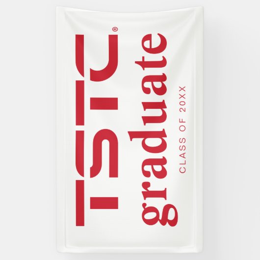 Texas State Technical College Afstuderen Spandoek (Verticaal)