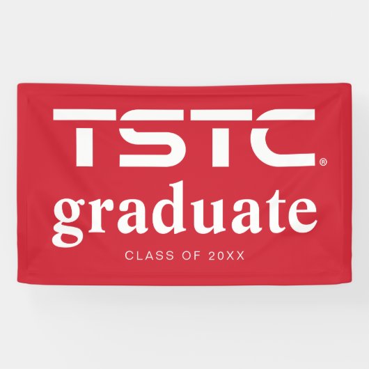 Texas State Technical College Afstuderen Spandoek (Horizontaal)