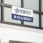 Texas State Technical College Afstuderen Spandoek (Buitenkant Gebouw)