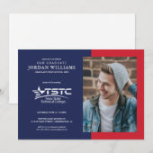 Texas State Technical College Graduation Aankondiging (Voorkant / Achterkant)