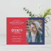 Texas State Technical College Graduation Aankondiging (Staand voorkant)