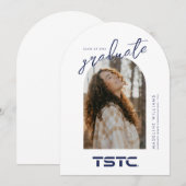 Texas State Technical College Graduation Kaart (Voorkant / Achterkant)
