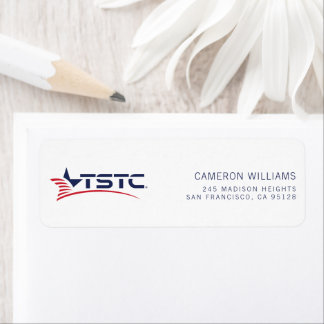 Texas State Technical College Logo Etiket