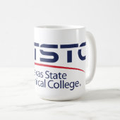 Texas State Technical College-logo Koffiemok (Voorkant rechts)