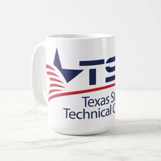 Texas State Technical College-logo Koffiemok (Voorkant links)