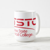 Texas State Technical College-logo Koffiemok (Voorkant rechts)