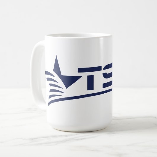 Texas State Technical College Logo Koffiemok (Voorkant links)
