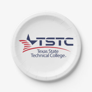 Texas State Technical College Logo Papieren Bordje