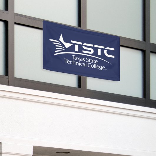 Texas State Technical College-logo Spandoek (Buitenkant Gebouw)