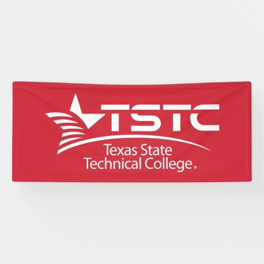 Texas State Technical College-logo Spandoek (Horizontaal)