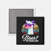 Texas State Test Dag Llama Alpaca voor studenten Magneet (Voorkant / Achterkant)