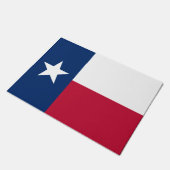 Texas State & Texas Vlag /Verenigde Staten Deurmat (Schuin)