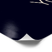 Texas State Verenigde Staten Retrokaart  Verenigde Perfect Poster (Hoek)