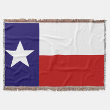 Texas State Vlag Print Patriottisch