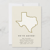 Texas State We hebben chique handgetekende bewegen Aankondiging (Voorkant)