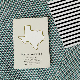Texas State We hebben chique handgetekende bewegen Aankondiging