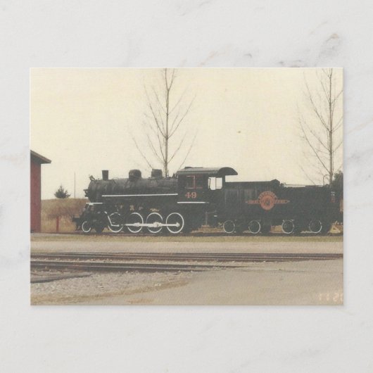 Texas Steam Locomotive Postcard Briefkaart (Voorkant)