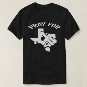 Texas Sterk – Bid voor de Slachtoffers van Texas v T-shirt