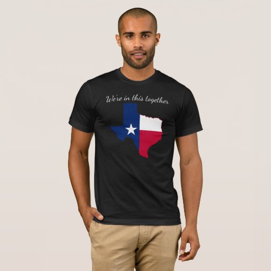 Texas sterke t-shirt (Voorkant volledig)