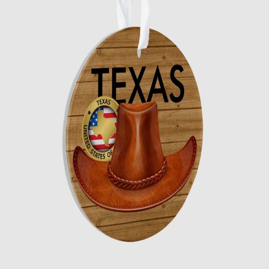 Texas - Stetson Ornament (voorkant)