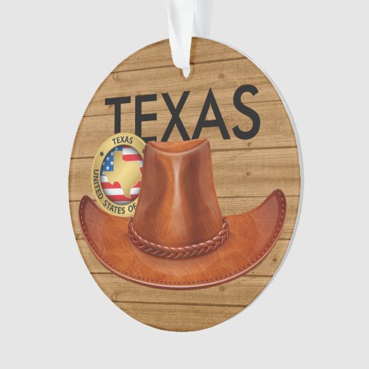 Texas - Stetson Ornament (voorkant)