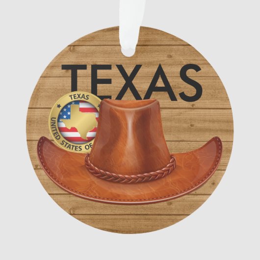 Texas - Stetson Ornament (voorkant)