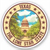 Texas Sticker (Voorkant)