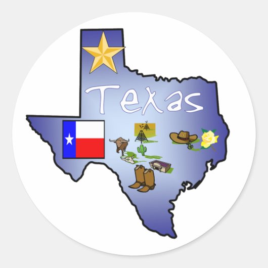 Texas Sticker (Voorkant)
