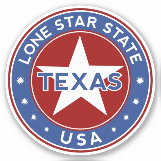 Texas Sticker (Voorkant)