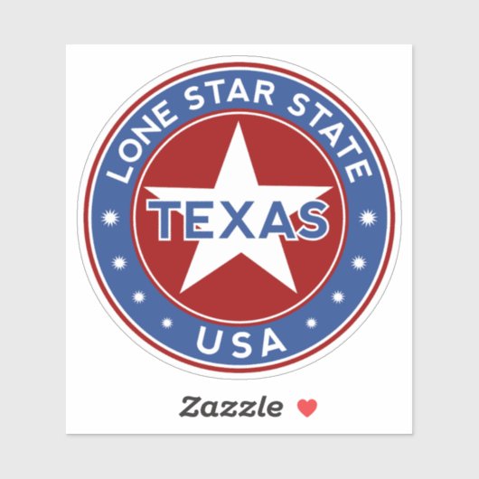 Texas Sticker (Vel)