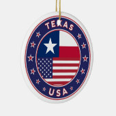Texas sticker, telefooncel, canvas tas keramisch ornament (Rechts)