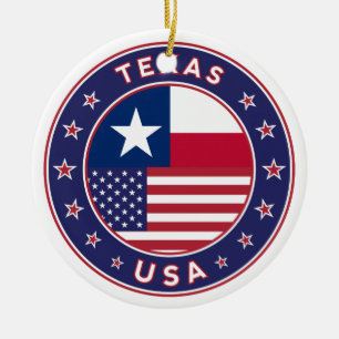 Texas sticker, telefooncel, canvas tas keramisch ornament