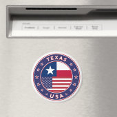 Texas sticker, telefooncel, canvas tas magneet (Insitu (Vaatwasser))