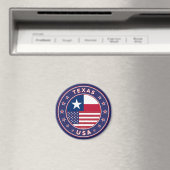 Texas sticker, telefooncel, canvas tas magneet (Insitu (Vaatwasser))