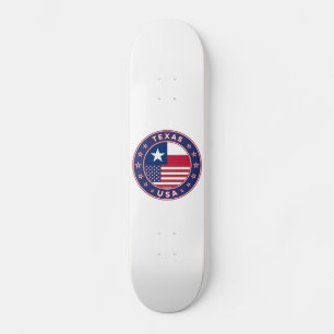 Texas sticker, telefooncel, canvas tas persoonlijk skateboard