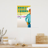 Texas. stijlreisposter poster (Keuken)