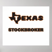 Texas Stockbroker Poster (Voorkant)