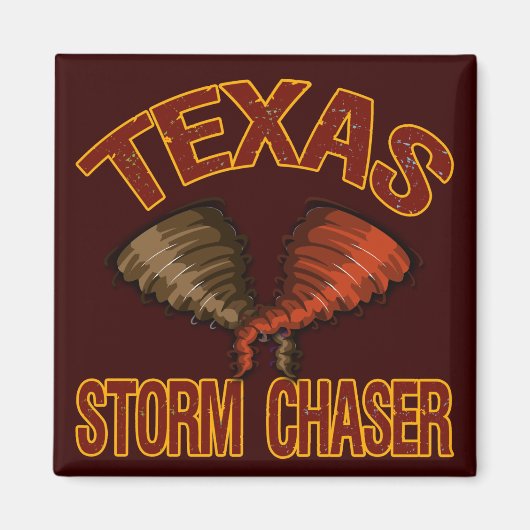 Texas Storm Chaser Magneet (Voorkant)