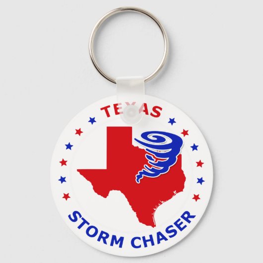 Texas Storm Chaser Sleutelhanger (Voorkant)