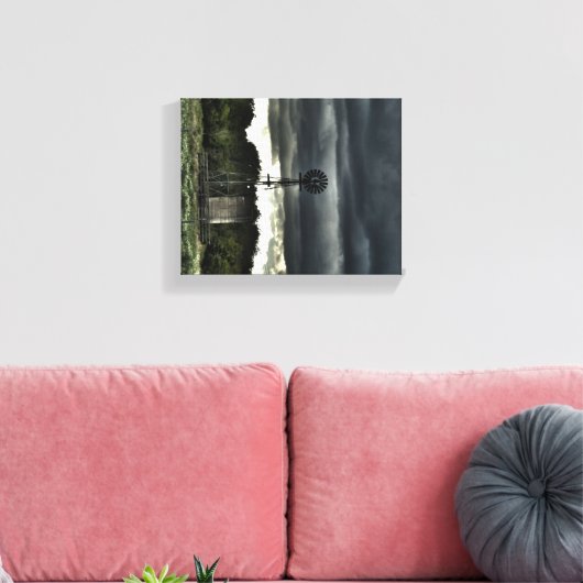 Texas Stormen Canvas Afdruk (Insitu (Woonkamer))