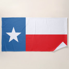 Texas strandhanddoek strandlaken