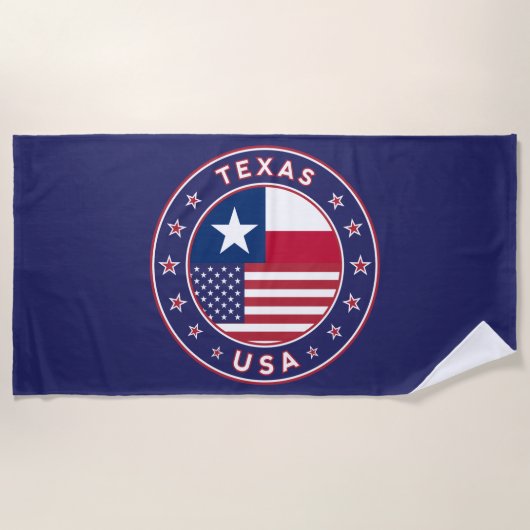 Texas Strandlaken (Voorkant)