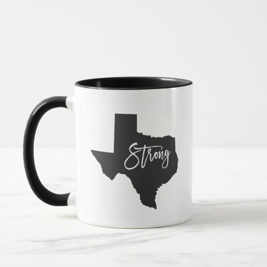 Texas Strong Harvey Relief Coffee Mok (Links)